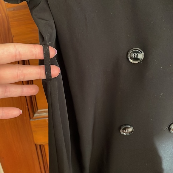 F21+ Plus Black Button Up Blazer Dress 2x - Picture 6 of 8